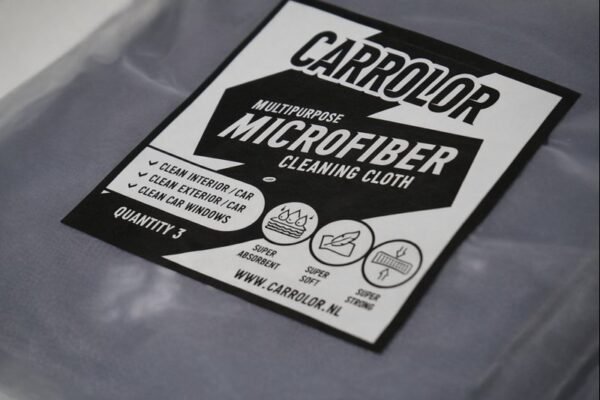Carrolor Microvezel Doekjes voor Auto – Set van 3 voor Interieur en Exterieur Schoonmaak