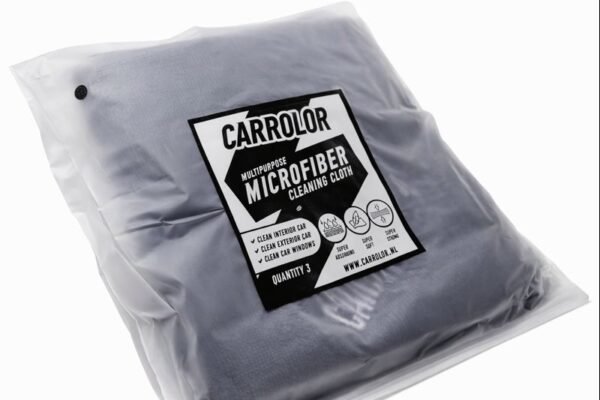 Carrolor Microvezel Doekjes voor Auto – Set van 3 voor Interieur en Exterieur Schoonmaak