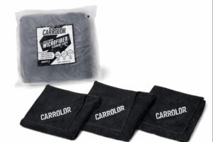 Carrolor Microvezel Doekjes voor Auto – Set van 3 voor Interieur en Exterieur Schoonmaak